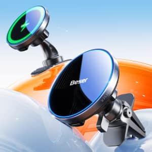Beser 15W Magnetic Car Mount Charger for $10 Beser 15W Magnetic Car Mount Charger for $10