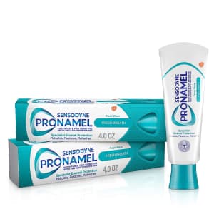 Sensodyne ProNamel 4-oz. Toothpaste 2-Pack for $8.74 via Sub & Save