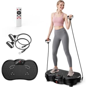 HTM Vibration Plate Exercise Machine for $48
