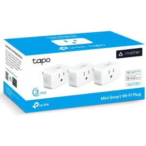 TP-Link Tapo Smart Plug Mini 3-Pack: $19 w/ Prime TP-Link Tapo Smart Plug Mini 3-Pack: $19 w/ Prime