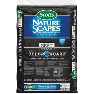 Scotts Mulch at Lowe's: 5 for $10