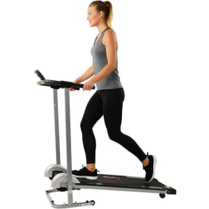 Sunny Health Manual Walking Treadmill for $130 Sunny Health Manual Walking Treadmill for $130