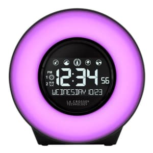 La Crosse Technology LCD Alarm Clock for $28 La Crosse Technology LCD Alarm Clock for $28