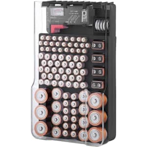 The Battery Organizer 93-Battery Storage Case for $18