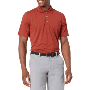 Amazon Essentials Men's Regular-Fit Quick-Dry Golf Polo Shirt for $6