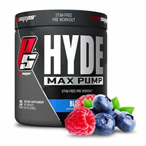PROSUPPS Hyde Max Pump Pre Workout for Men and Women - Nitric Oxide Supplement for Pump and for $35