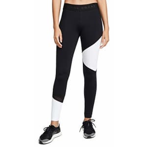 Koral Activewear Women's Glacier Leggings, Black/White, M for $30 Koral Activewear Women's Glacier Leggings, Black/White, M for $30
