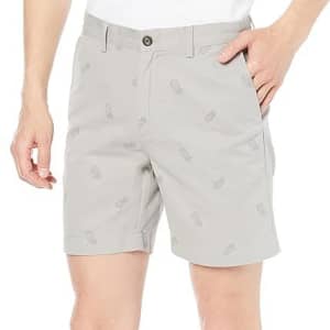 Amazon Essentials Men's Slim-Fit 7" Shorts for $7