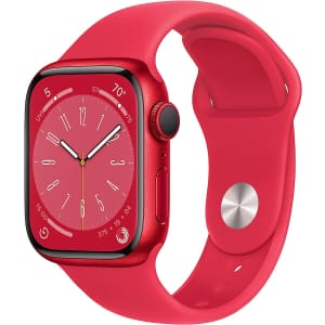 Apple Watch Series 8 GPS 41mm Sport Watch for $299