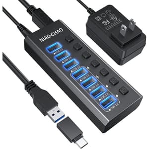 Niao-Chao 7-Port USB Hub 3.0 for $30