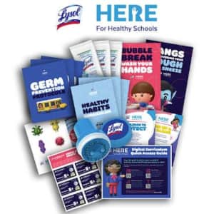 Lysol 5-Count Welcome Back Packs: Free for Teachers / Schools