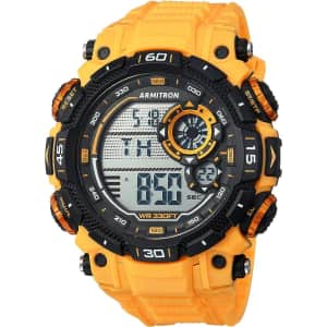 Armitron Sport Men's Digital Chronograph Resin Strap Watch for $19