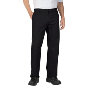 Dickies Men's Relaxed Fit Flat Front Flex Pants for $11