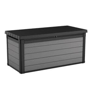 Keter Premier 150-Gallon Resin Deck Storage Box for $124
