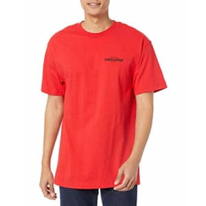 LRG Men's Spring 21 Graphic Designed Logo T-Shirt, Big Yields Red, X-Large for $12