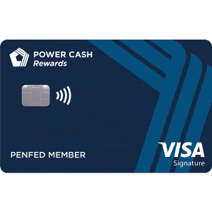 PenFed Power Cash Rewards Visa Signature® Card: Earn a $100 Bonus + Cash Back on all Purchases