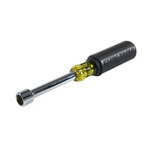 Klein Tools 630-9/16 9/16-Inch Hollow Shaft Nut Driver 4-Inch Shaft for $12