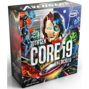 Intel Core i9-10850K Desktop Processor Avengers Collector's Edition for $450 Intel Core i9-10850K Desktop Processor Avengers Collector's Edition for $450