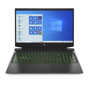 HP Pavilion 16 10th Gen i7 15.6" Gaming Laptop w/ 4GB GPU for $750