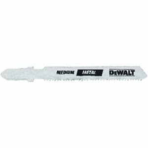 DeWalt DEWALT DW3778-5 3-Inch 32 TPI Sheet Metal Cut Cobalt Steel T-Shank Jig Saw Blade (5-Pack) for $15 DeWalt DEWALT DW3778-5 3-Inch 32 TPI Sheet Metal Cut Cobalt Steel T-Shank Jig Saw Blade (5-Pack) for $15