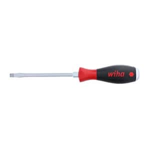 Wiha Tools Wiha 53025 Slotted Screwdriver with SoftFinish Handle and Solid Metal Cap, 6.5 x 125mm for $18