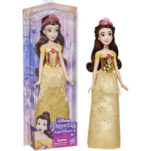 Disney Princess Royal Shimmer Belle Doll for $5