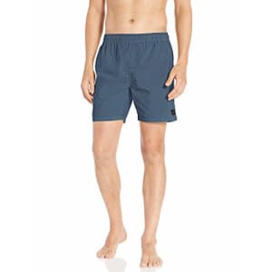 Rip Curl Men's Washed Out Volley 17" Side Pocket Elastic Board Shorts, Dark Blue, XL for $38 Rip Curl Men's Washed Out Volley 17" Side Pocket Elastic Board Shorts, Dark Blue, XL for $38