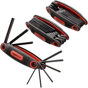 Amazon Basics Folding Hex Key Set 3-Pack for $9 Amazon Basics Folding Hex Key Set 3-Pack for $9