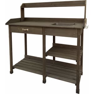 Garden Bloom Wood Potting Bench for $93 Garden Bloom Wood Potting Bench for $93