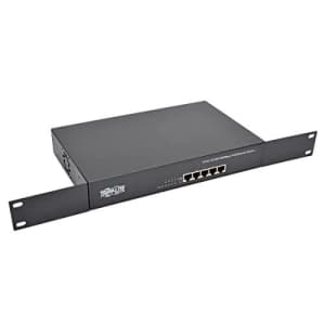 Tripp Lite 5-Port Gigabit Ethernet Switch Rackmount with PoE Metal 1U 10/100/1000Mbps (NG5POE) for $127