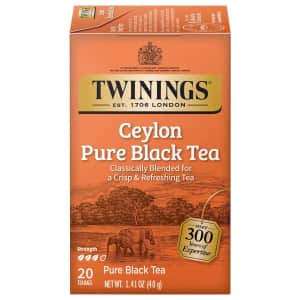 Twinings Ceylon Orange Pekoe Teabags 120-Pack for $9.98 via Sub & Save