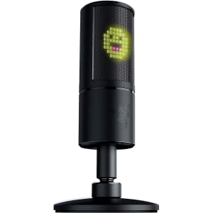 Razer Seiren Emote Streaming Microphone for $70