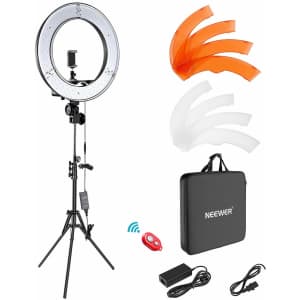 Neewer 18" 55W Dimmable LED Ring Light for $55 Neewer 18" 55W Dimmable LED Ring Light for $55