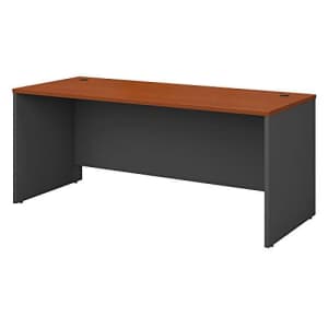 Bush Furniture Bush Business Furniture Series C 72W x 30D Office Desk in Auburn Maple for $360