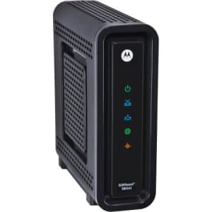 Motorola Surfboard SB6141 DOCSIS 3.0 High-Speed Cable Modem- Black (OEM Brown Box) for $100 Motorola Surfboard SB6141 DOCSIS 3.0 High-Speed Cable Modem- Black (OEM Brown Box) for $100