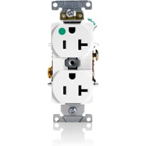 Leviton 20A 125V Heavy Duty Duplex Receptacle for $9