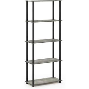 Furinno Turn-N-Tube 5-Tier Multipurpose Shelf for $42 Furinno Turn-N-Tube 5-Tier Multipurpose Shelf for $42