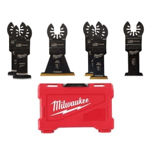 Milwaukee Open-Lok 6-Piece Universal Multi-Tool Blade Kit for $25 for members in cart Milwaukee Open-Lok 6-Piece Universal Multi-Tool Blade Kit for $25 for members in cart