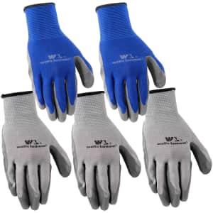 Wells Lamont Large Nitrile Work Gloves 5-Pack for $6