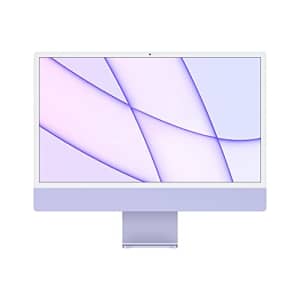 Apple 2021 iMac All-in-one Desktop Computer with M1 chip: 8-core CPU, 8-core GPU, 24-inch Retina for $1,500