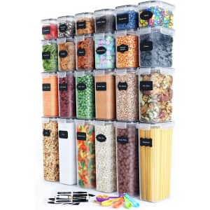 Chef's Path 24-Piece Airtight Food Storage Container Set for $60