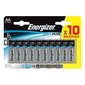 Energizer MaxPlus AA Performance Alkaline Batteries - 10 Pack for $32