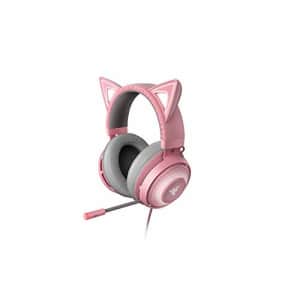 Razer Kraken Kitty - Gaming Headset (The Cat Ear Headset with RGB Chroma Lighting, Microphone with for $217