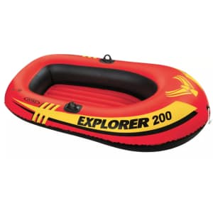 Intex Explorer 200 2-Person Inflatable Boat for $21