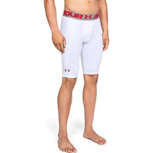 Under Armour Men's Utility Shorts, White (100)/Graphite, White (100)/Graphite for $27 Under Armour Men's Utility Shorts, White (100)/Graphite, White (100)/Graphite for $27