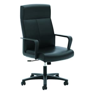 HON Validate Leather Executive Chair - High Back Armed Office Chair for Computer Desk, Black for $329 HON Validate Leather Executive Chair - High Back Armed Office Chair for Computer Desk, Black for $329