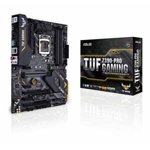 ASUS TUF Z390-Pro Gaming LGA1151 (Intel 8th and 9th Gen) ATX DDR4 HDMI M.2 USB 3.1 Gen2 Gigabit LAN for $325 ASUS TUF Z390-Pro Gaming LGA1151 (Intel 8th and 9th Gen) ATX DDR4 HDMI M.2 USB 3.1 Gen2 Gigabit LAN for $325