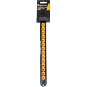 GearWrench 1/4" Drive Magnetic Socket Rail for $13