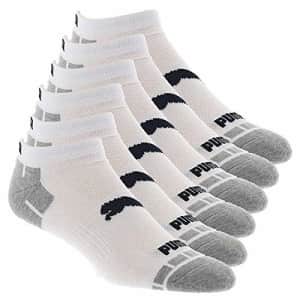 PUMA Men's P112479 Low-Cut 6-Pack Socks for $27