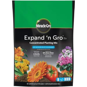 Miracle-Gro Expand 'N Gro Concentrated Planting Mix for $25